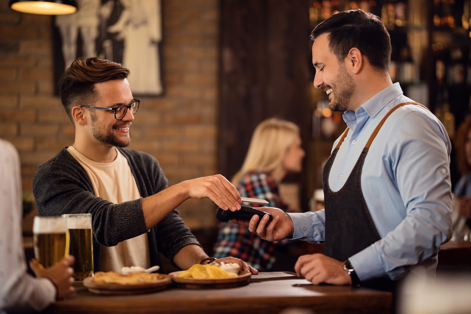 Ambiance d'un restaurant partenaire Cagnotiz